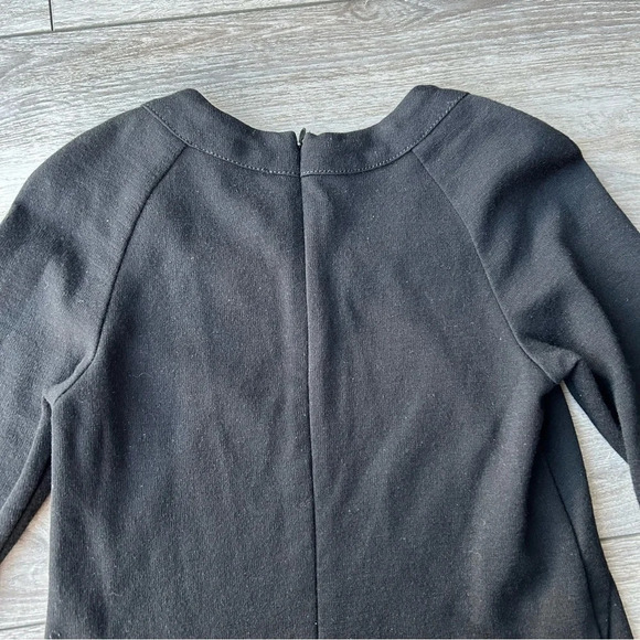 Bruuns Bazaar Black Wool Blend A Line Dress Made in Poland - Picture 15 of 16